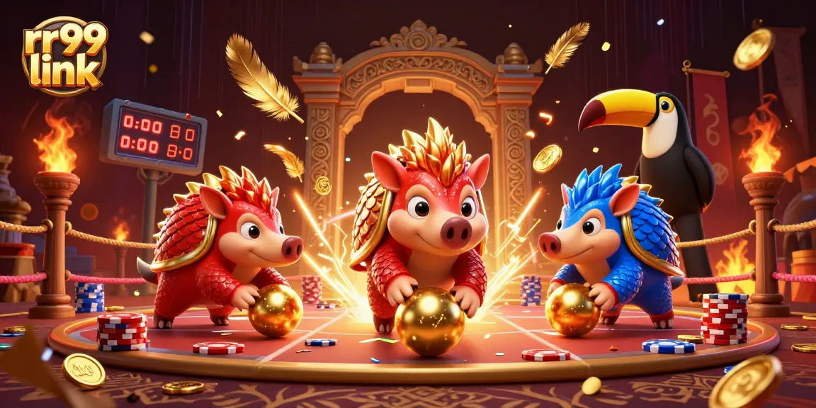 Engage with the rr99 link strategy as rival pangolins compete in a dynamic casino game.