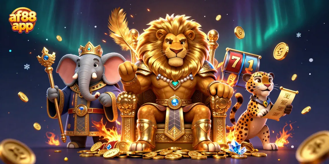 Experience thrilling gameplay with the af88 app, featuring exciting slot games and vibrant characters.