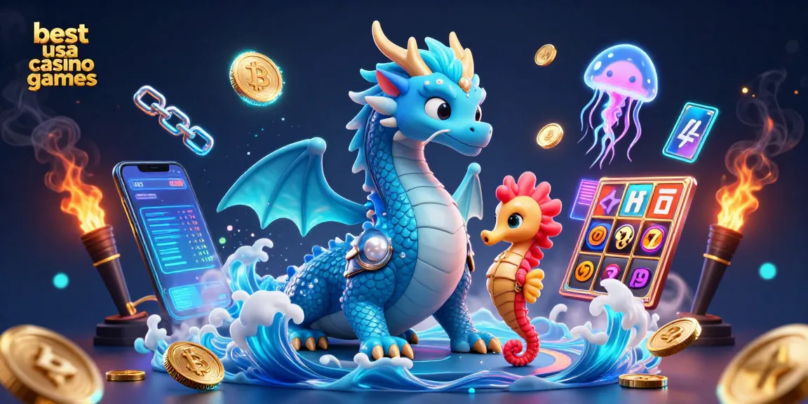 Experience the excitement of the best usa casino games with a vibrant underwater scene.