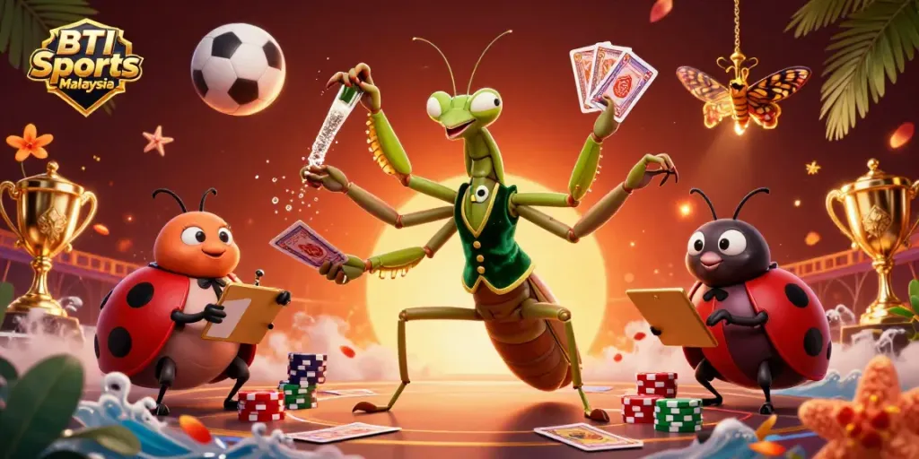 Engage with BTI Sports Malaysia for thrilling sports betting action and colorful vibrant animation.