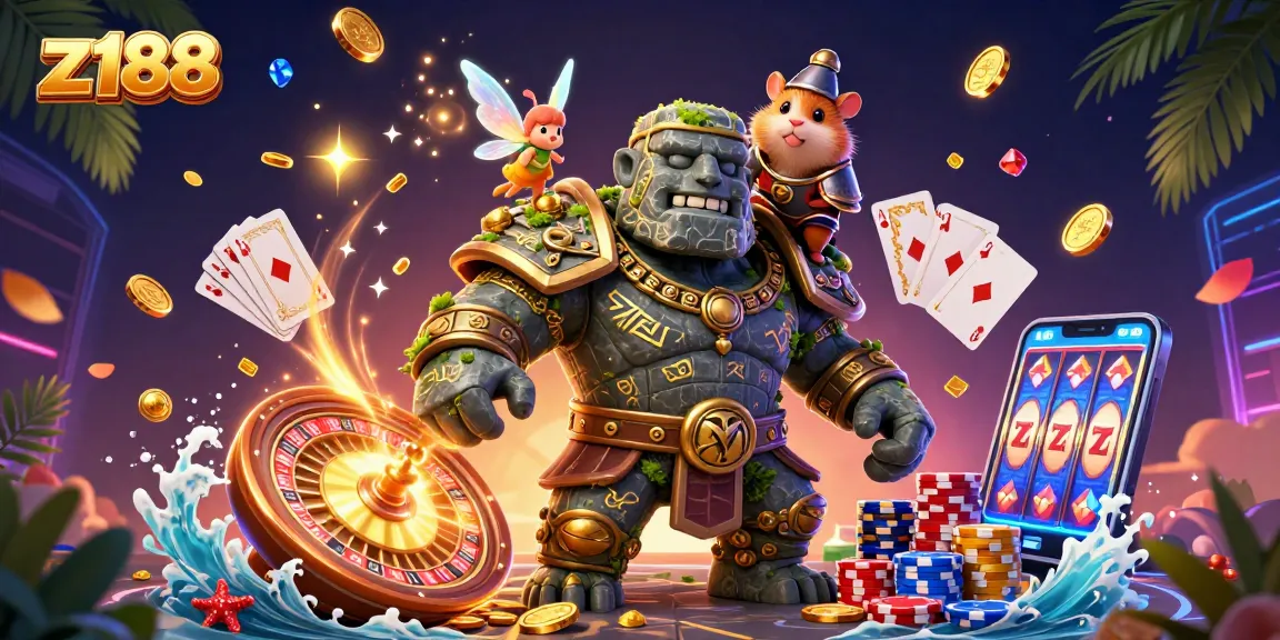 Engage in thrilling gameplay at z188, where cascading coins and magical creatures enhance your casino experience.